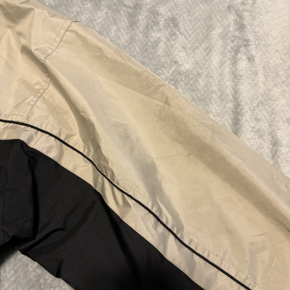 Kenpo Jacket Mens L Black Beige Windbreaker Full Zip Lightweight Vintage 1967 - Picture 9 of 14